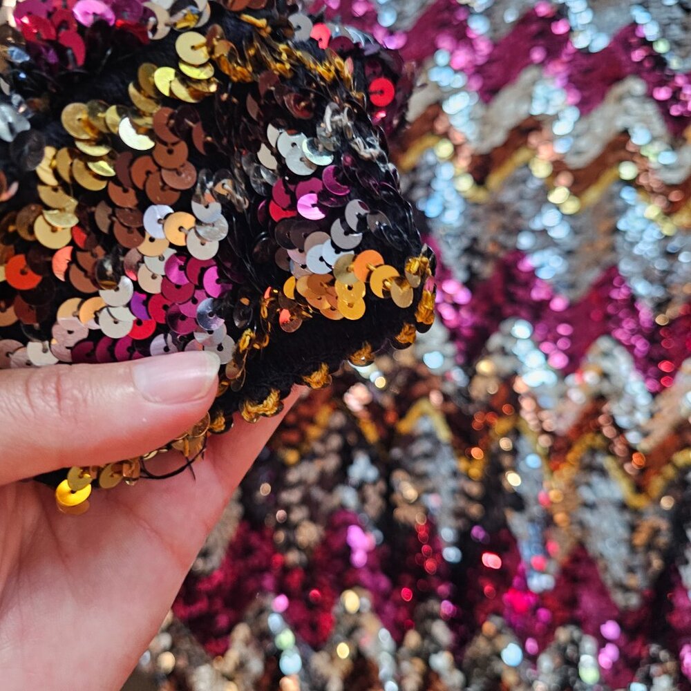 Vintage Sequin Dolman Top - Picture 4 of 8